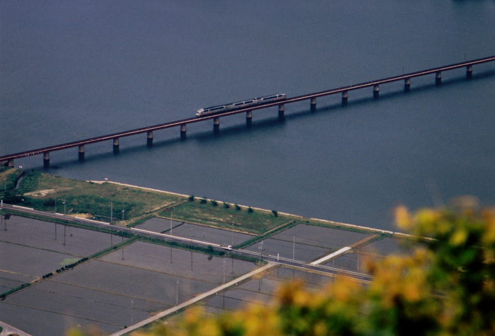 由良川鉄橋俯瞰